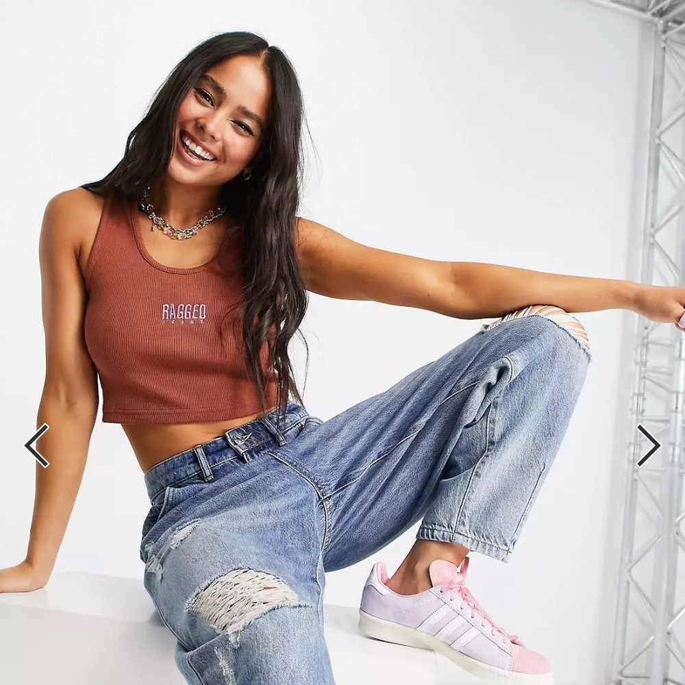 Ragged Jeans Tank - Picture 4 of 7